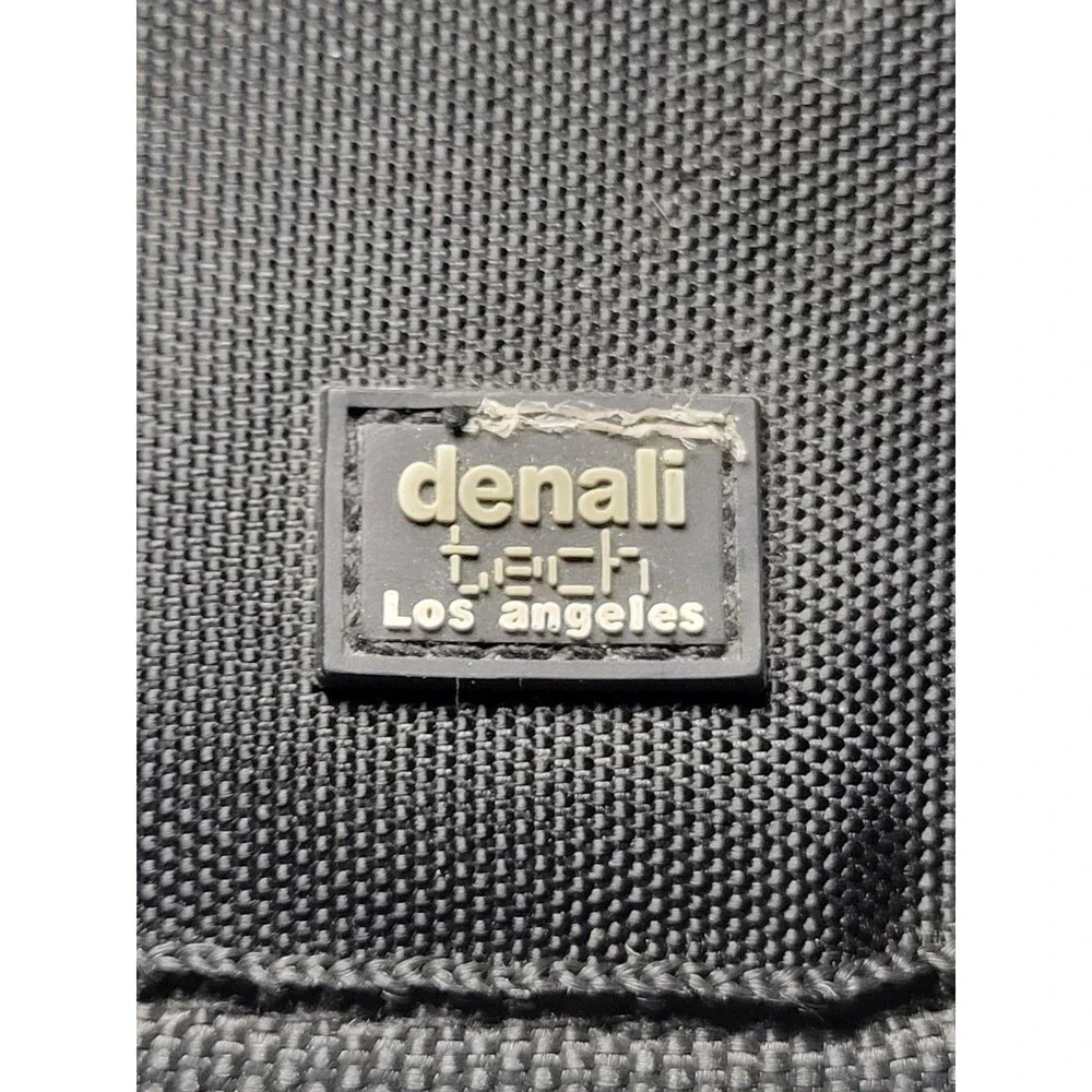 Denali Tech Los Angeles Camera Carry Shoulder Bag Padded Nylon Black Green